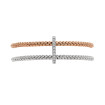 FOPE Prima doppeltes Mesh-Armband mit Diamantpavé - Bild 3
