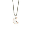 DoDo Anhänger Mond XL aus Silber und Roségold - Bild 2