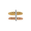 FOPE Prima doppelter Mesh-Ring mit Diamantpavé - Bild 2