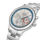 NOMOS Glashütte Club Sport Neomatik Weltzeit silber - Bild 3