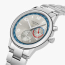 NOMOS Glashütte Club Sport Neomatik Weltzeit silber - Bild 3