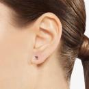 DoDo Ohrstecker Bollicine Roségold und Amethyst - Bild 3