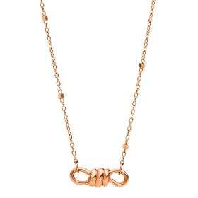 Roségold, Halsschmuck, DoDo Stopper Nodo DCC1003-KNOTS-0009R