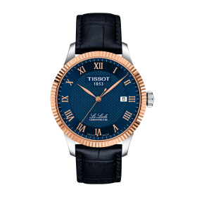 Damen- und Herrenuhr, Tissot Le Locle Goldlünette 39mm T932.408.46.043.00