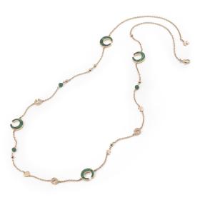 Roségold, Halsschmuck, Al Coro Mezzaluna Collier NC1510MAR70