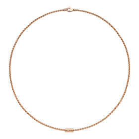 Roségold, Halsschmuck, FOPE Aria Halskette, Ref: 89103CX_BB_R_XRX_043