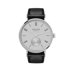 Herrenuhr, NOMOS Glashütte Tangente neomatik 39 platingrau 143