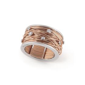 Weißgold, Ringe, Al Coro Serenata Ring NR906WR