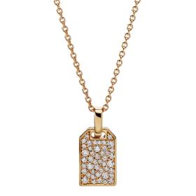 Rotgold, Halsschmuck, Schmuckwerk Halskette Meine Welt OH206-RG