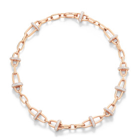 Roségold, Halsschmuck, Pomellato Iconica Halskette PCC4060O7WHRDB000