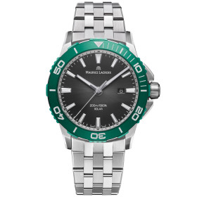Damen- und Herrenuhr, Maurice Lacroix Pontos S Solar, Ref: PT1008-SSL52-330-1