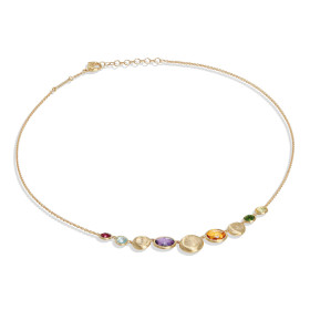         Gelbgold, Halsschmuck, Marco Bicego Jaipur Colour Halskette CB2241 MIX01 Y