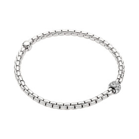 Weißgold, Armschmuck, FOPE Eka Flex'it Armband mit Diamantpavé, Ref: 73301BX_PB_B_XBX_00M
