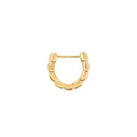 Gelbgold, Ohrringe, DoDo Ohrring Granelli DHC3001-GRANX-000OG