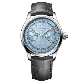 Damen- und Herrenuhr, Longines LONGINES MASTER COLLECTION CHRONO MONOPUSHER, Ref: L2.960.4.93.2