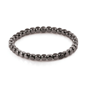 Weißgold, Armschmuck, Al Coro Stretchy Men Armband, Ref: A038BB20
