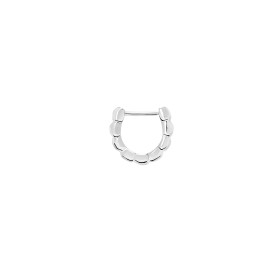         Silber, Ohrringe, DoDo Creole Granelli DOC5004-GRANX-000AG