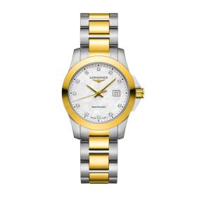 Damenuhr, Longines CONQUEST L3.376.3.87.7