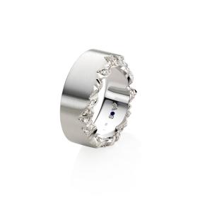 Platin, Ringe, Schmuckwerk Ring Alpenring GT295-PT