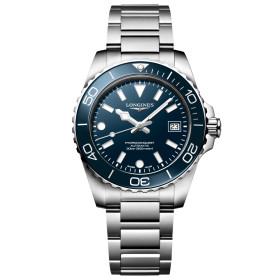         Damen- und Herrenuhr, Longines HYDROCONQUEST L3.779.4.96.6