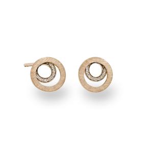 Rotgold, Ohrringe, Schmuckwerk Ohrstecker Saturn  SO115-RG