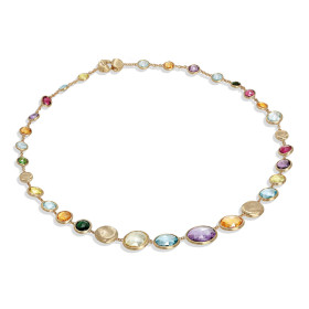         Gelbgold, Halsschmuck, Marco Bicego Jaipur Color Halskette CB2160 MIX01 Y