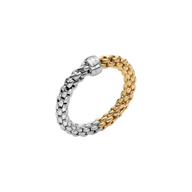         Gelbgold &amp; Weißgold, Ringe, FOPE Essentials Flex'it Ring 06E08AX_XX_2_XBX_0XS