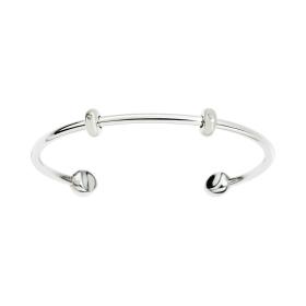 Silber, Armschmuck, DoDo Manschettenarmband Pepita DBB8001-PEPIT-000AG
