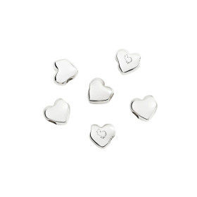         Silber, Armschmuck, DoDo Komponenten Herz aus Silber DUC5003-HEART-000AG