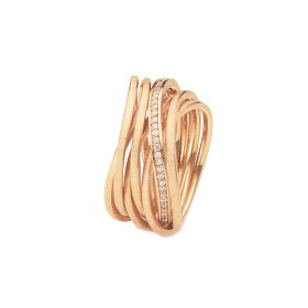 Rotgold, Ringe, Schmuckwerk Saturn Ring SR575-WE-RG