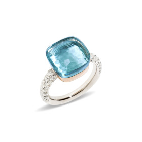 Weißgold, Ringe, Pomellato Nudo Ring, Ref: PAB4010O6000DB0OY_62