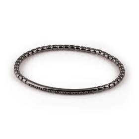 Weißgold, Armschmuck, Al Coro Stretchy Men Armband A361BB20