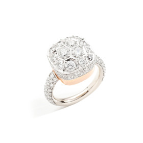 Weißgold, Ringe, Pomellato Nudo Solitaire Ring, Ref: PAC2026O6WHRDB000_57