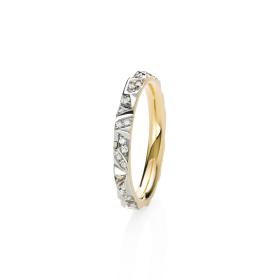 Weißgold, Ringe, Schmuckwerk Ring Alpenring GR126-GG