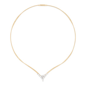 Weißgold, Halsschmuck, Marco Bicego Marrakech Halskette CG862 B YW