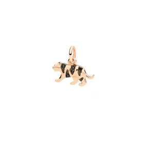         Roségold, Halsschmuck, DoDo Anhänger Tiger DMC6028-TIGER-DBK9R
