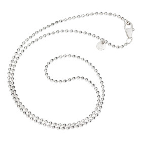 Silber, Halsschmuck, DoDo Halskette Bollicine, Ref: DCB1000-BOLLI-000AG-50