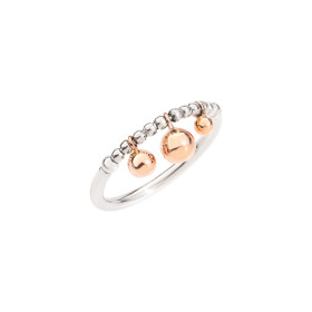 Roségold &amp;amp; Silber, Ringe, DoDo Ring Bollicine, Ref: DAC0001-BOLLI-0009A-53