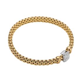 Weißgold, Armschmuck, FOPE Flex'it Vendôme Armband 56102BX_PB_G_XBX_0XS