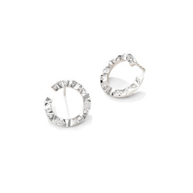 Weißgold, Ohrringe, Schmuckwerk Alpen Ohrstecker GO2025-WG