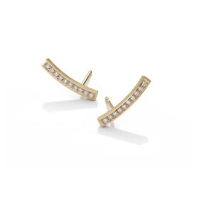 Gelbgold, Ohrringe, Schmuckwerk Ohrstecker Saturn SO915-GG