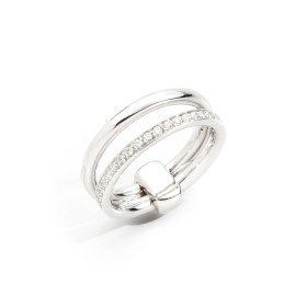 Weißgold, Ringe, Pomellato Pomellato Together Ring, Ref: PAC0100O2WHRDB000_50
