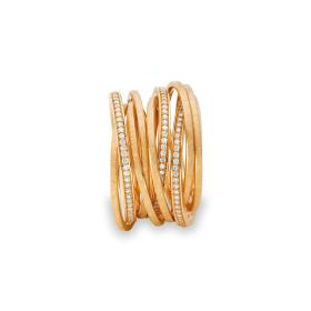 Gelbgold, Ringe, Schmuckwerk Saturn Ring SR597-GG