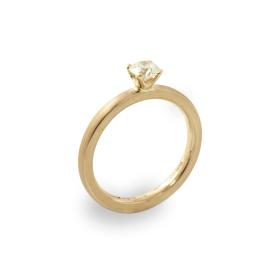 Gelbgold, Ringe, Schmuckwerk Solitairering Alpenring GT1514-GG