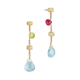 Gelbgold, Ohrringe, Marco Bicego Paradise Ohrhänger OB1430 MIX01 Y