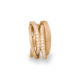 Rotgold, Ringe, Schmuckwerk Saturn Ring SR126-RG