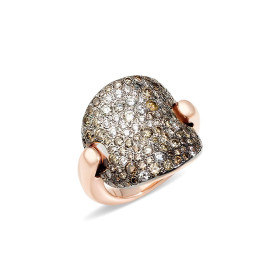 Roségold, Ringe, Pomellato Sabbia Ring, Ref: PAB6070O7000DBX00_62