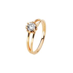 Rotgold, Ringe, Schmuckwerk Alpen Ring Edelweiß FR124-RG