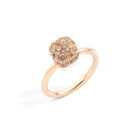 Roségold, Ringe, Pomellato Nudo Solitaire Ring, Ref: PAC2501O6000DBR00_52