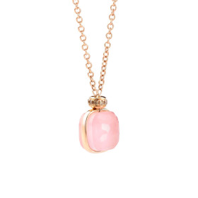 Roségold, Halsschmuck, Pomellato Nudo Halskette mit Anhänger, Ref: PCC2022O7000BRCQR_70